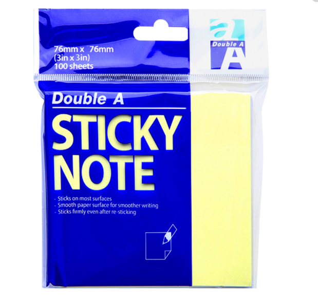 Giấy Note KT 3*3 Double A